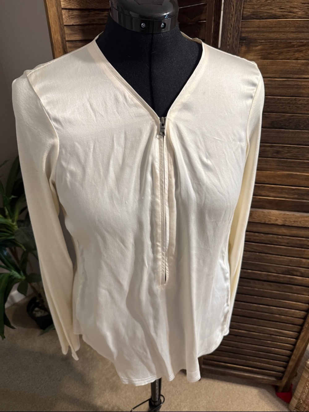 go Silk L blouse